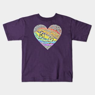 BLM 🖤 Pride - Back Kids T-Shirt